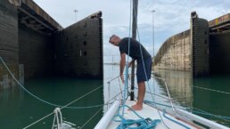 Freshwater loch opens to Lake Gatun